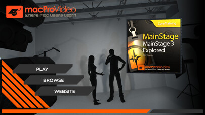 Emulate iPhone app Core Training for MainStage 3 using MyAndroid