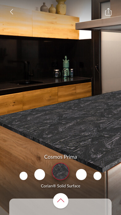 Emulate iPhone app Corian® Design Visualizer using MyAndroid