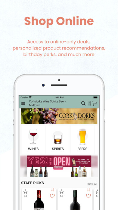 Emulate iPhone app Corkdorks Wine Spirits Beer using MyAndroid Emulate iPhone app Corkdorks Wine Spirits Beer using MyAndroid