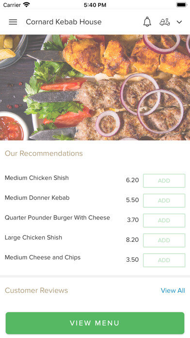 Emulate iPhone app Cornard Kebab House using MyAndroid Emulate iPhone app Cornard Kebab House using MyAndroid
