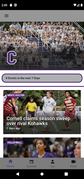 Run android online APK Cornell College Rams from MyAndroid or emulate Cornell College Rams using MyAndroid