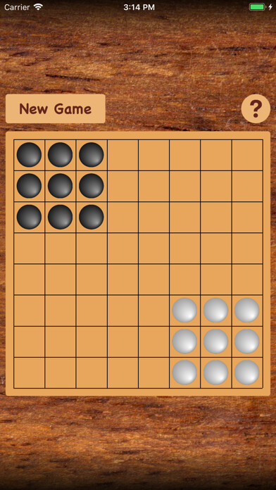 Emulate iPhone app Corner Draughts using MyAndroid