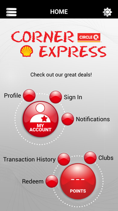 Emulate iPhone app Corner Express using MyAndroid
