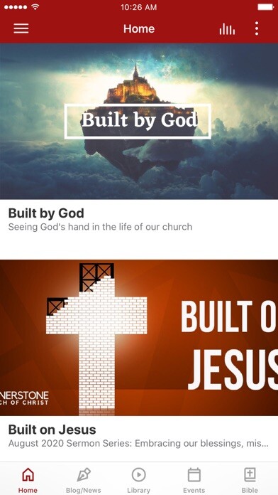 Emulate iPhone app Cornerstone CoC Centerville OH using MyAndroid Emulate iPhone app Cornerstone CoC Centerville OH using MyAndroid