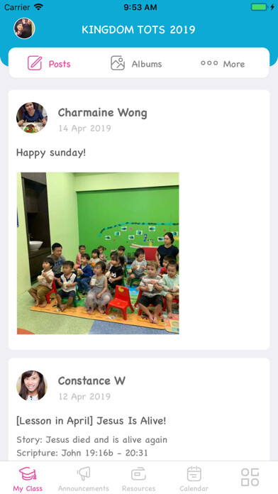 Emulate iPhone app Cornerstone Kidz using MyAndroid