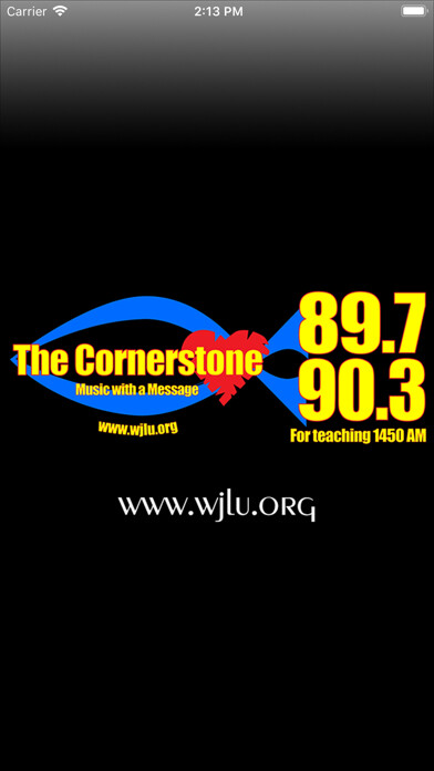 Emulate iPhone app Cornerstone Radio WJLU/WJLH using MyAndroid