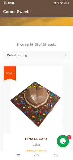 Run android online APK Corner Sweets & Bakers from MyAndroid or emulate Corner Sweets & Bakers using MyAndroid