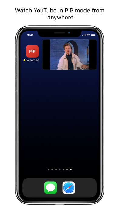 Emulate iPhone app CornerTube - PiP for YouTube using MyAndroid Emulate iPhone app CornerTube - PiP for YouTube using MyAndroid