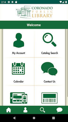 Run android online APK Coronado Library from MyAndroid or emulate Coronado Library using MyAndroid