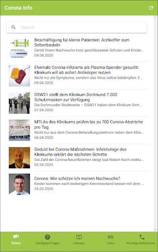 Run android online APK Corona-Infos des Klinikum Dortmunds from MyAndroid or emulate Corona-Infos des Klinikum Dortmunds using MyAndroid Run android online APK Corona-Infos des Klinikum Dortmunds from MyAndroid or emulate Corona-Infos des Klinikum Dortmunds using MyAndroid