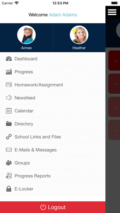 Emulate iPhone app Corona ParentPlus using MyAndroid