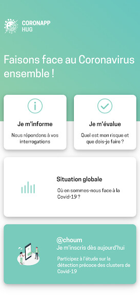 Run android online APK Coronapp-HUG from MyAndroid or emulate Coronapp-HUG using MyAndroid