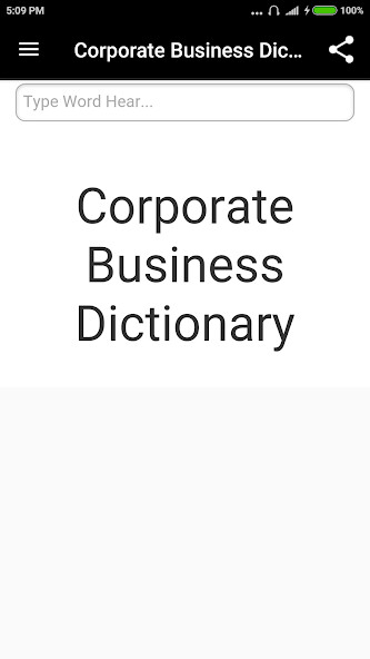 Run android online APK Corporate Business Dictionary from MyAndroid or emulate Corporate Business Dictionary using MyAndroid