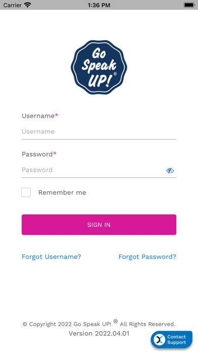 Emulate iPhone app Corporate Go Speak UP! using MyAndroid Emulate iPhone app Corporate Go Speak UP! using MyAndroid