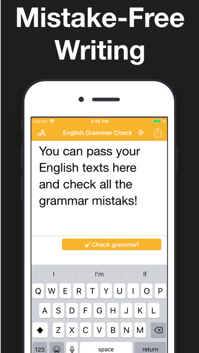 Emulate iPhone app CorrectMe English Grammar help using MyAndroid Emulate iPhone app CorrectMe English Grammar help using MyAndroid
