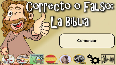 Emulate iPhone app Correcto o Falso: La Biblia using MyAndroid