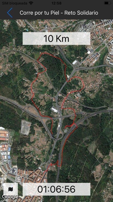 Emulate iPhone app Corre por tu piel using MyAndroid Emulate iPhone app Corre por tu piel using MyAndroid