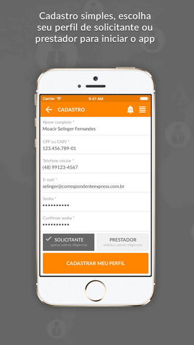 Emulate iPhone app Correspondente Express using MyAndroid Emulate iPhone app Correspondente Express using MyAndroid
