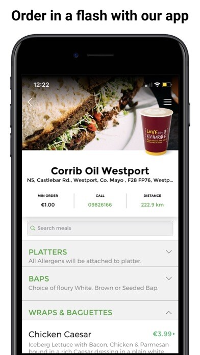 Emulate iPhone app Corrib Deli using MyAndroid Emulate iPhone app Corrib Deli using MyAndroid
