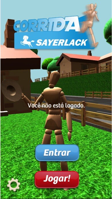 Emulate iPhone app Corrida Sayerlack using MyAndroid