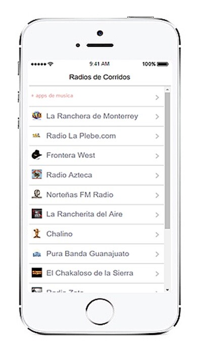 Emulate iPhone app Corridos using MyAndroid Emulate iPhone app Corridos using MyAndroid