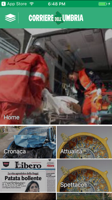 Emulate iPhone app Corriere dell’Umbria News using MyAndroid Emulate iPhone app Corriere dell’Umbria News using MyAndroid