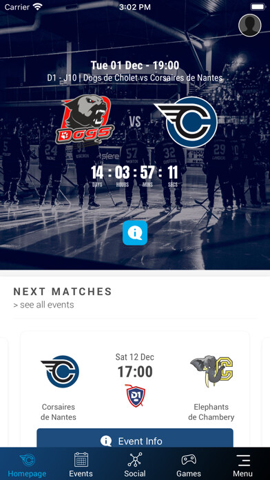 Emulate iPhone app Corsaires de Nantes using MyAndroid Emulate iPhone app Corsaires de Nantes using MyAndroid