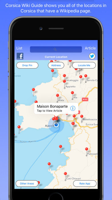 Emulate iPhone app Corsica Wiki Guide using MyAndroid Emulate iPhone app Corsica Wiki Guide using MyAndroid