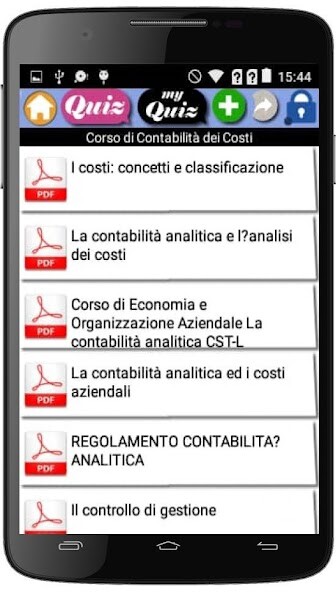 Run android online APK Corso di Contabilità dei Costi from MyAndroid or emulate Corso di Contabilità dei Costi using MyAndroid