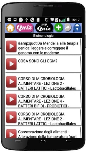 Run android online APK Corso di Microbiologia from MyAndroid or emulate Corso di Microbiologia using MyAndroid