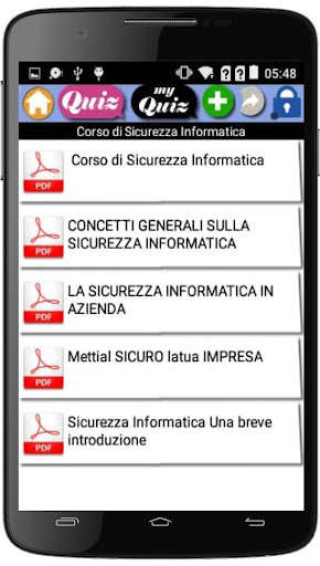 Run android online APK Corso di Sicurezza Informatica from MyAndroid or emulate Corso di Sicurezza Informatica using MyAndroid