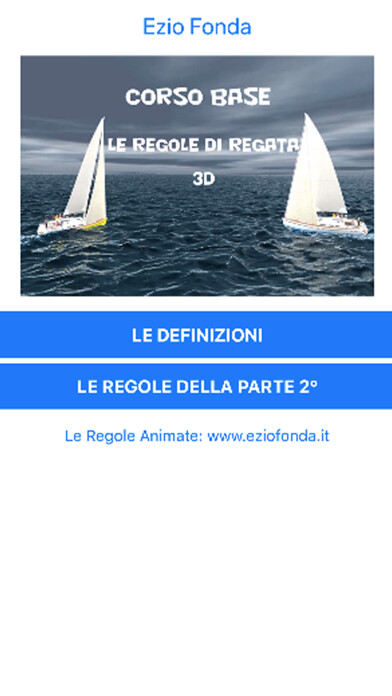 Emulate iPhone app Corso in 3d - Regole di Regata using MyAndroid Emulate iPhone app Corso in 3d - Regole di Regata using MyAndroid