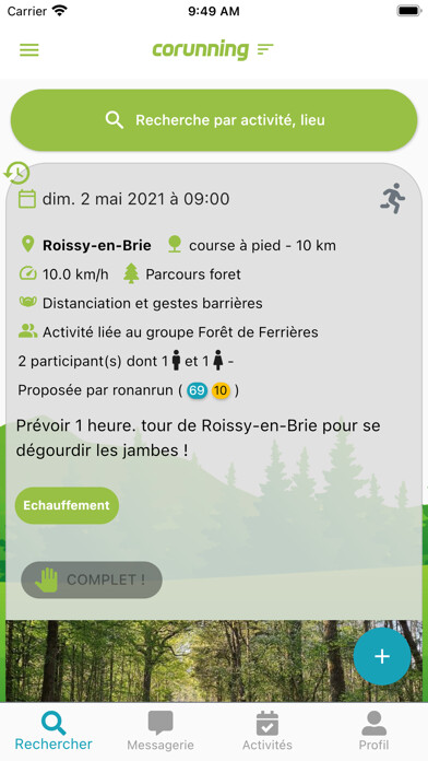 Emulate iPhone app Corunning: sportez à plusieurs using MyAndroid Emulate iPhone app Corunning: sportez à plusieurs using MyAndroid