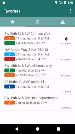 Run android online APK Corvallis Bus from MyAndroid or emulate Corvallis Bus using MyAndroid
