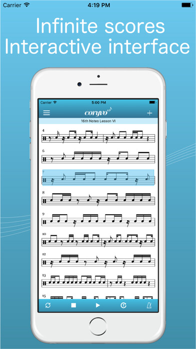 Emulate iPhone app Coryvo - Rhythm Sight Reading using MyAndroid Emulate iPhone app Coryvo - Rhythm Sight Reading using MyAndroid