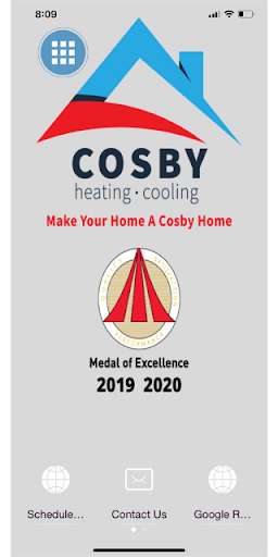 Run android online APK Cosby Heating and Cooling from MyAndroid or emulate Cosby Heating and Cooling using MyAndroid