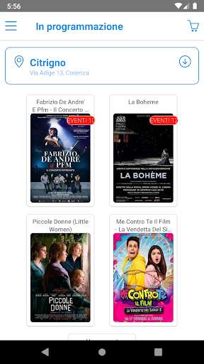Run android online APK Cosenza Cinema from MyAndroid or emulate Cosenza Cinema using MyAndroid Run android online APK Cosenza Cinema from MyAndroid or emulate Cosenza Cinema using MyAndroid