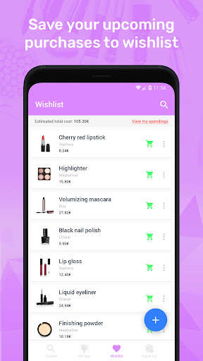 Run android online APK Cosmetics & Make up organizer from MyAndroid or emulate Cosmetics & Make up organizer using MyAndroid