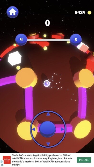Emulate iPhone app Cosmic Marble using MyAndroid Emulate iPhone app Cosmic Marble using MyAndroid