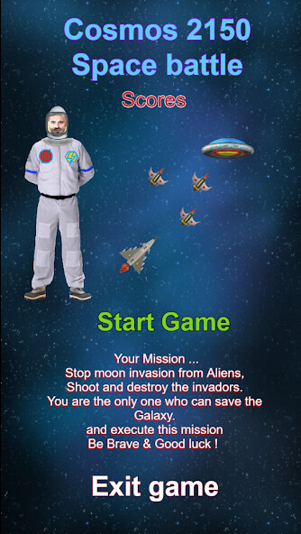 Run android online APK Cosmos battle space war shoot from MyAndroid or emulate Cosmos battle space war shoot using MyAndroid