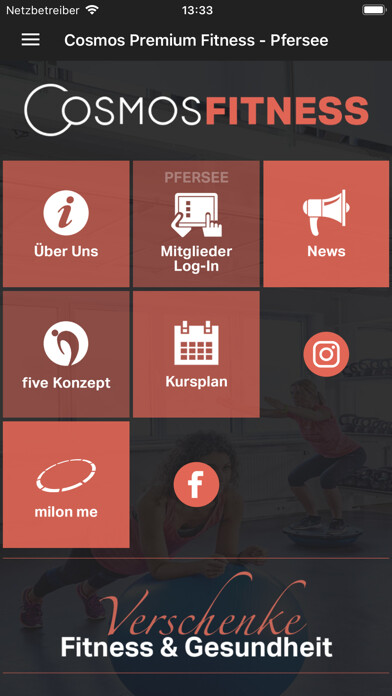 Emulate iPhone app Cosmos Fitness using MyAndroid Emulate iPhone app Cosmos Fitness using MyAndroid