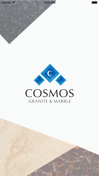 Emulate iPhone app Cosmos Granite & Marble using MyAndroid