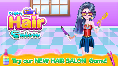Emulate iPhone app Cosplay Girl Hair Salon using MyAndroid Emulate iPhone app Cosplay Girl Hair Salon using MyAndroid