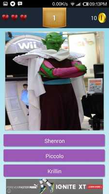Emulate Android APK Cosplay Quiz For Saiyan DBZ