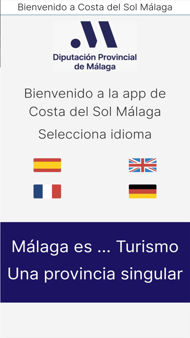 Emulate iPhone app Costa del Sol Malaga DM using MyAndroid