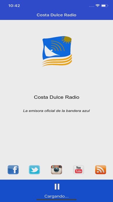 Emulate iPhone app Costa Dulce Radio using MyAndroid Emulate iPhone app Costa Dulce Radio using MyAndroid
