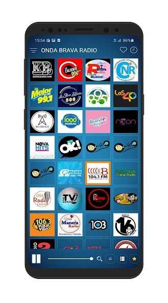 Emulate Android APK Costa Rica Radio Stations