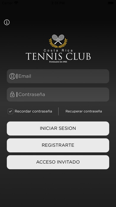Emulate iPhone app Costa Rica Tennis Club using MyAndroid Emulate iPhone app Costa Rica Tennis Club using MyAndroid