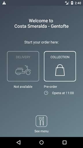 Run android online APK Costa Smeralda Gentofte from MyAndroid or emulate Costa Smeralda Gentofte using MyAndroid