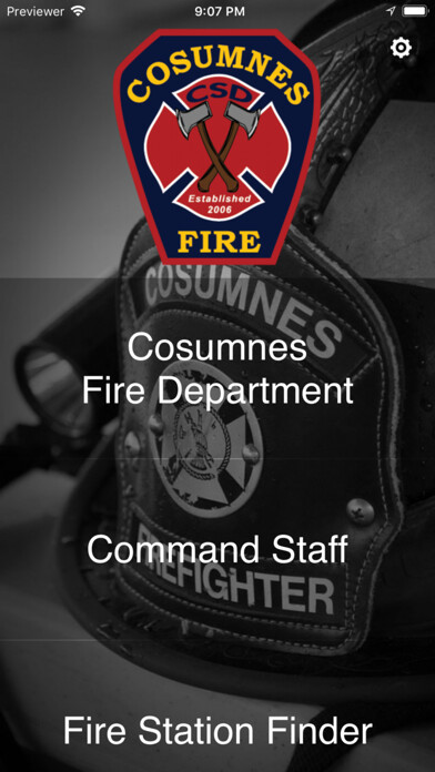 Emulate iPhone app Cosumnes FD Peer Support using MyAndroid